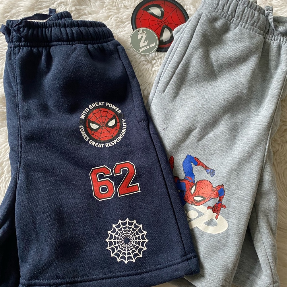 Spiderman shorts boys 6/7